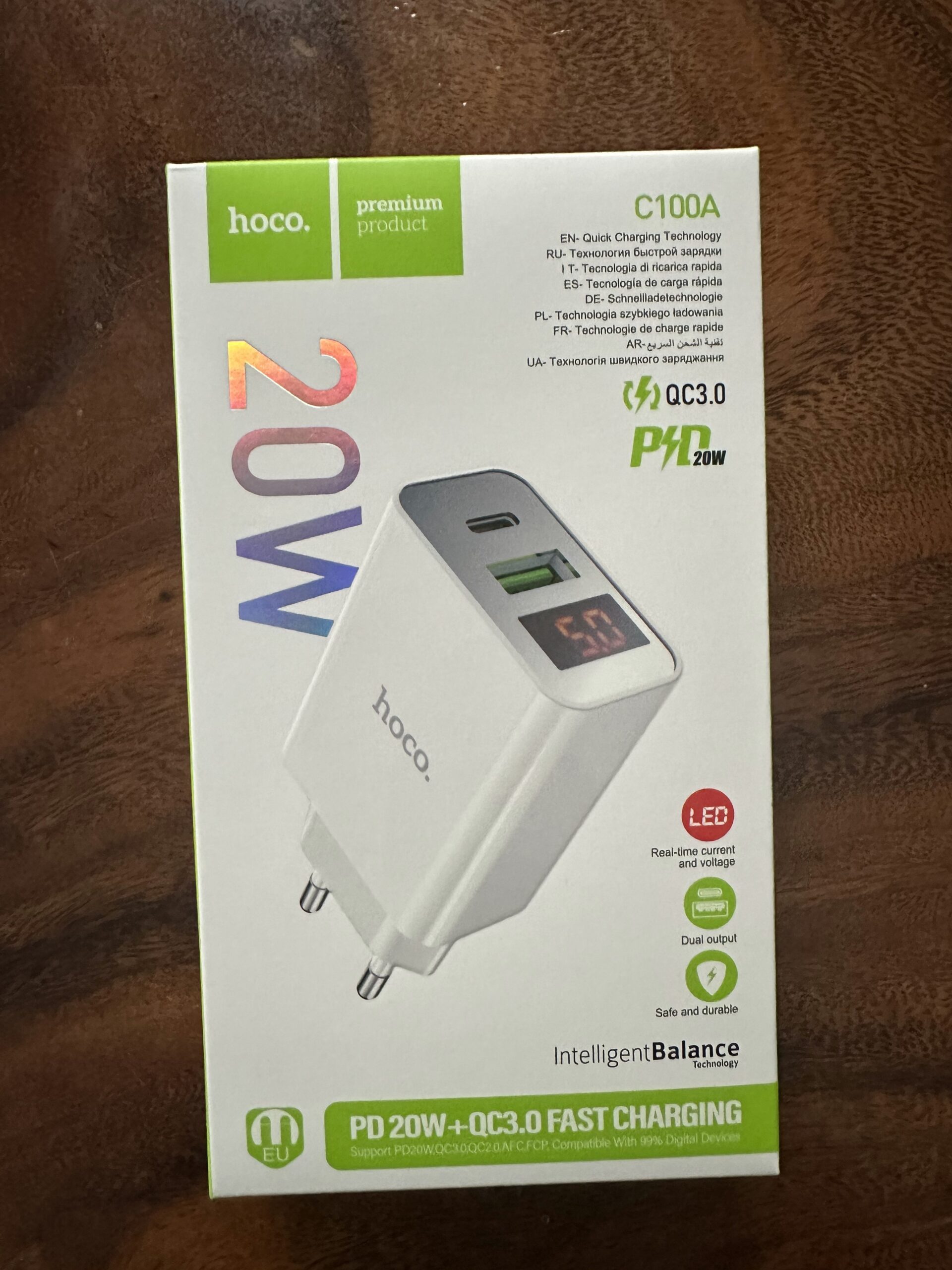 Củ sạc Hoco C100A 20W